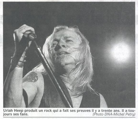 Uriah Heep - Colmar - 2002 - Newspaper