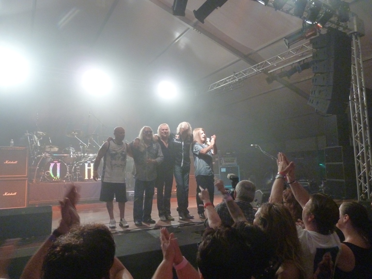 Uriah Heep a.o. at the Vorstertfeesten in Bree, Belgium